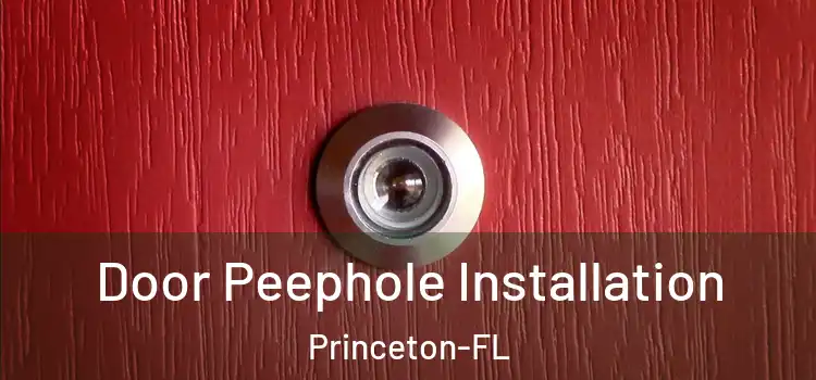 Door Peephole Installation Princeton-FL